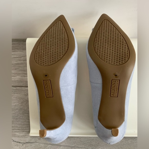 Alfani Jerison Womens Faux Suede Light Blue Comfort Pumps in Size 6M - Picture 9 of 14